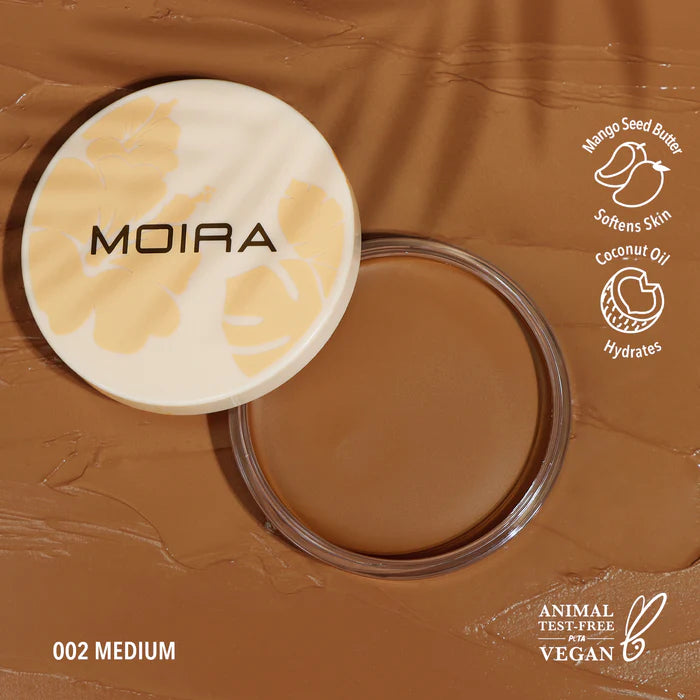 MOIRA- MEDIUM 002 Stay Golden Cream Bronzer - برونزر كريمي